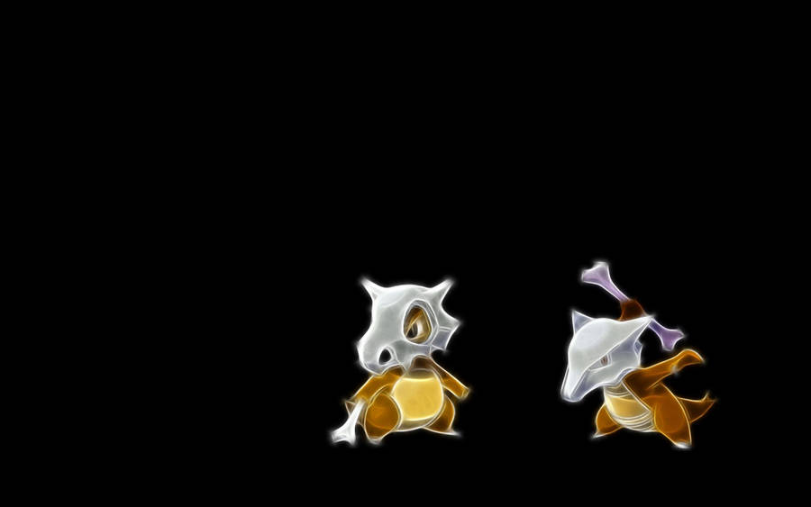 Cubone And Marowak Wallpaper