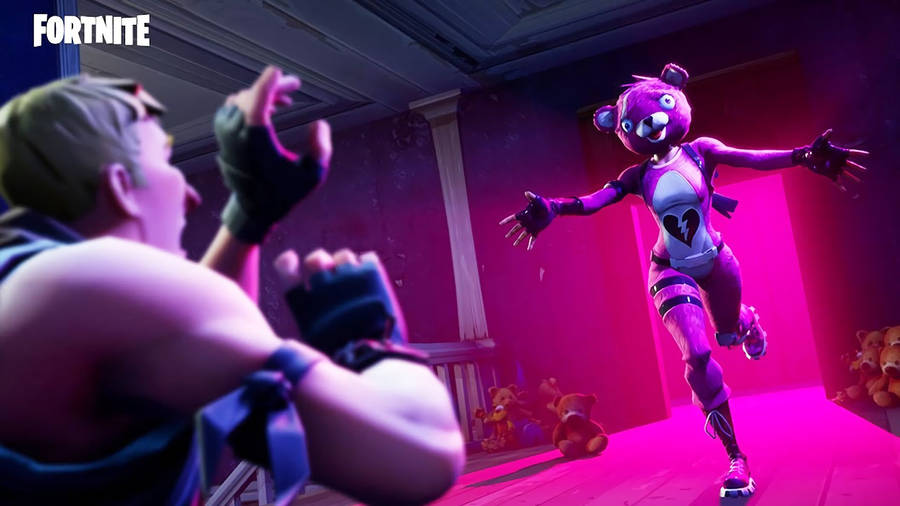 Cuddle Leader Team Showdown In Fortnite Skin Wallpaper