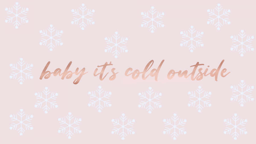 Cursive Quote For Rose Gold Laptop Wallpaper