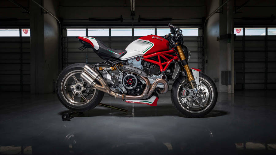 Custom Ducati Monster 1200s Wallpaper