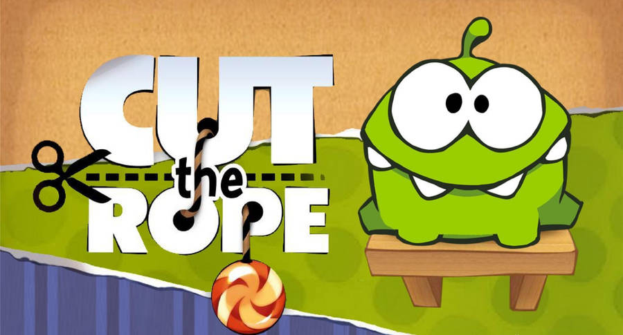 Cut The Rope Game Kawaii Frog Wallpaper