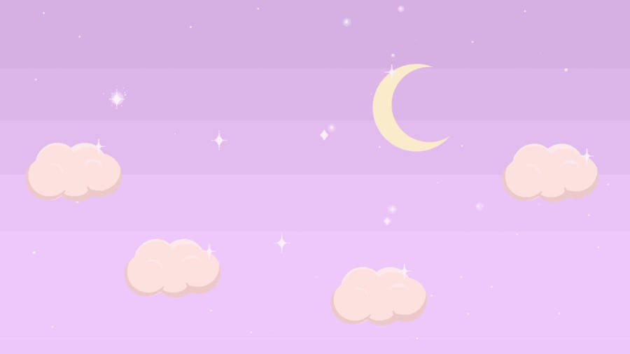 Cute Aesthetic Pc Pixelated Sky Wallpaper