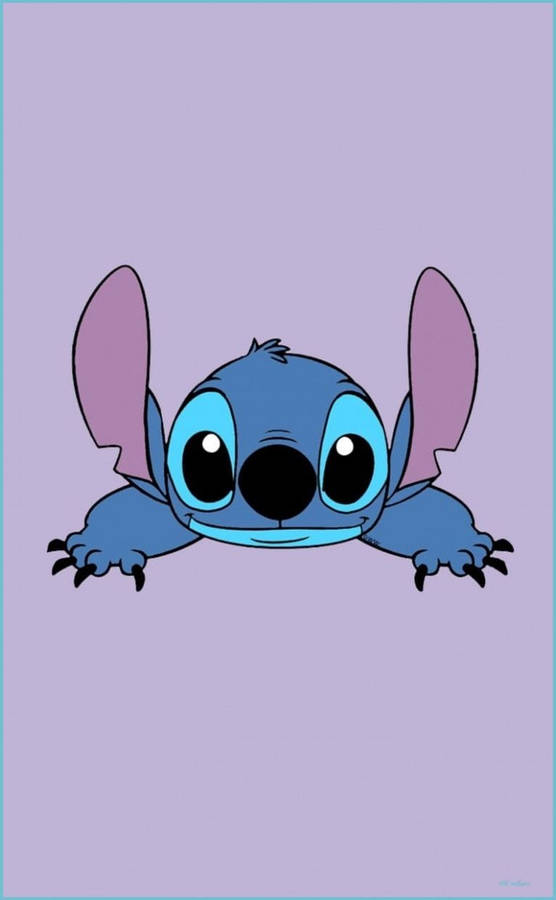 Cute Aesthetic Stitch Blue Koala Alien Wallpaper