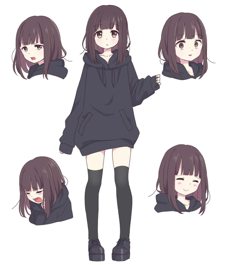 Cute And Gloomy Menhera-chan Wallpaper