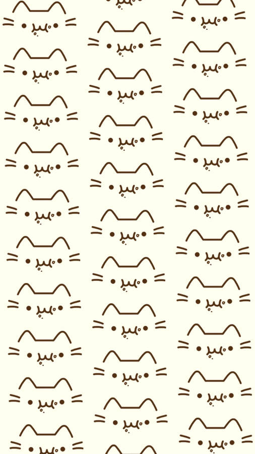 Cute Android Pusheen Cat Wallpaper