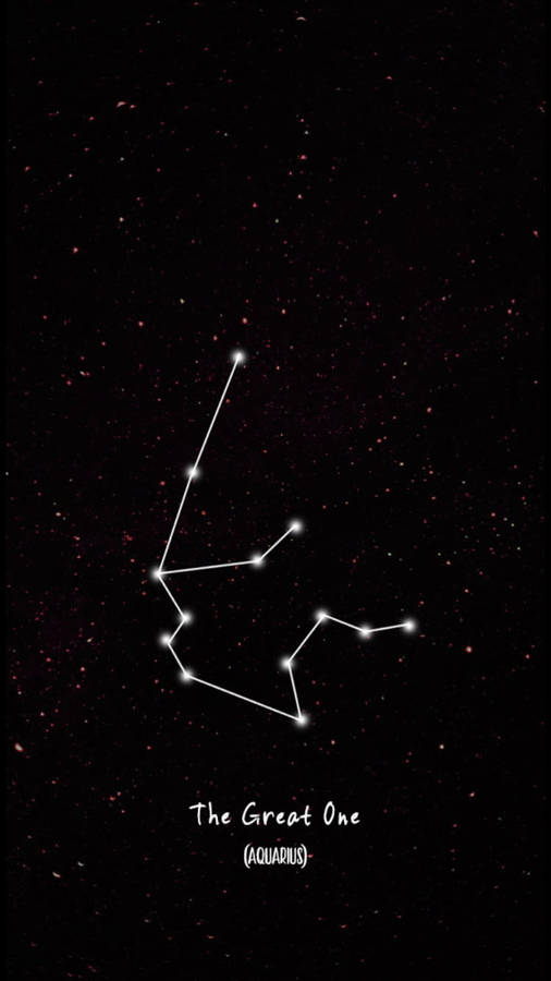 Cute Aquarius Constellation Wallpaper