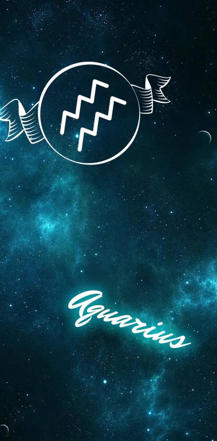 Cute Aquarius Universe Wallpaper