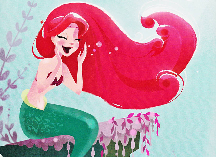 Cute Ariel Fanart Wallpaper