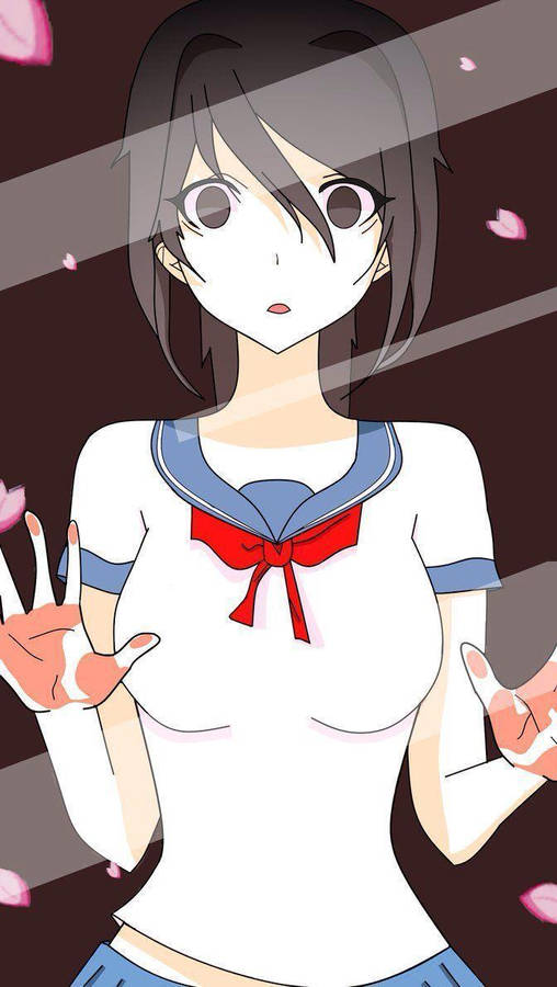 Cute Ayano Aishi Yandere Simulator Wallpaper