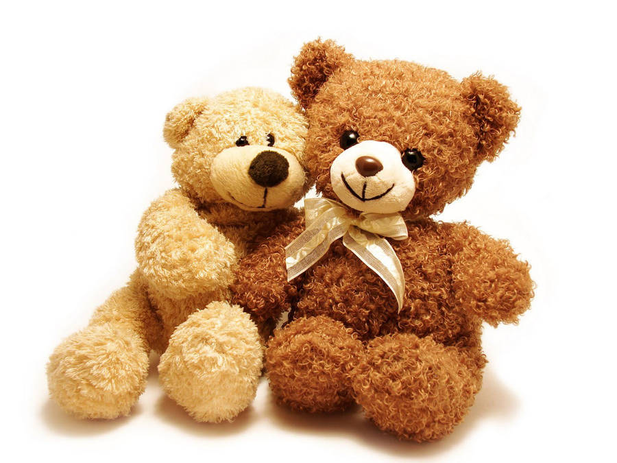 Cute Bear Hug Wallpaper