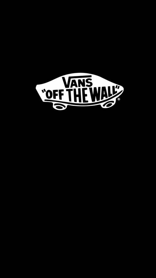 Cute Black Vans Aesthetic Wallpaper