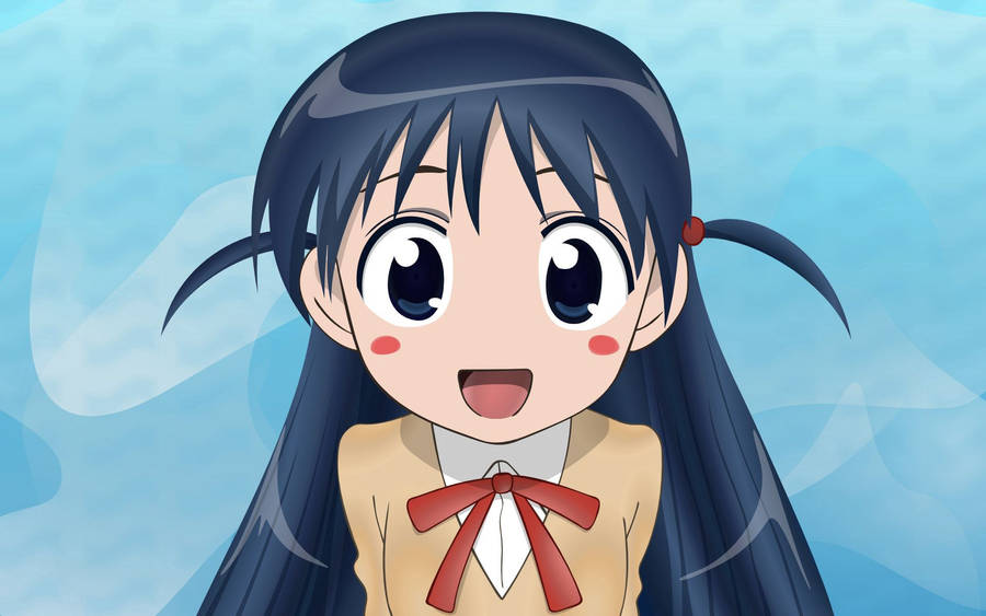 Cute Chibi School Rumble Tenma Tsukamoto Wallpaper