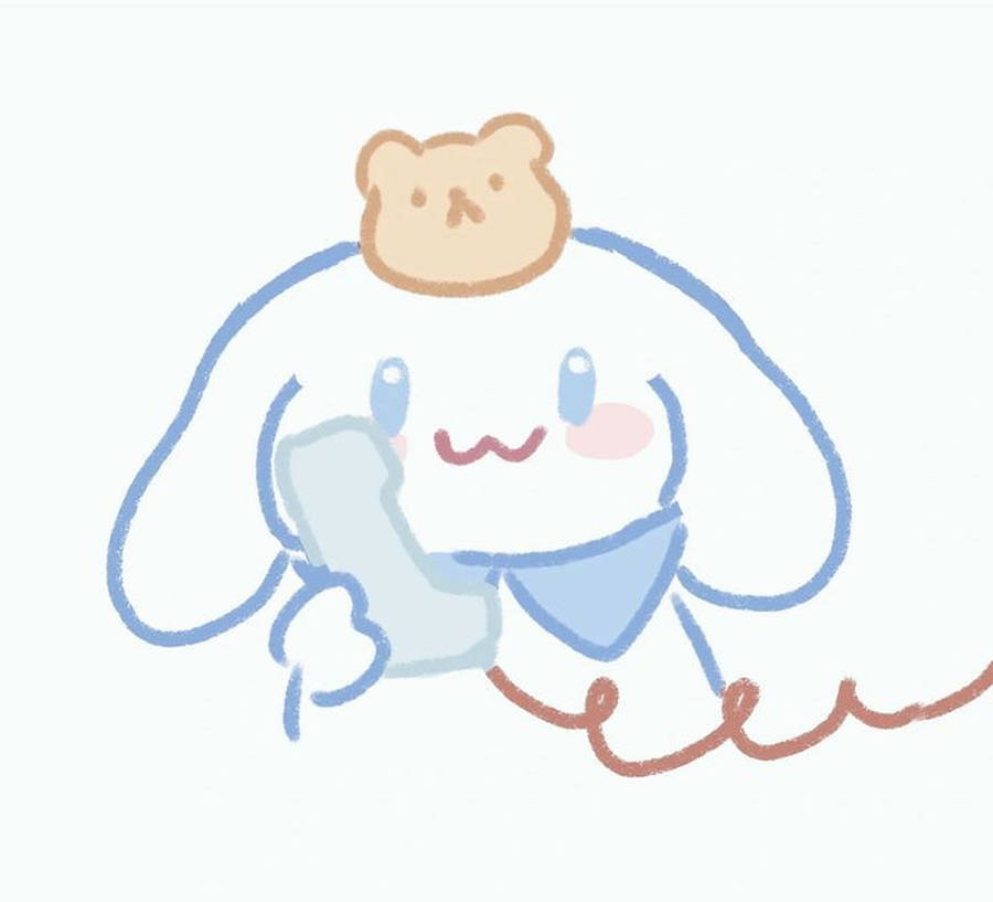 Cute Cinnamoroll Profile Picture Wallpaper