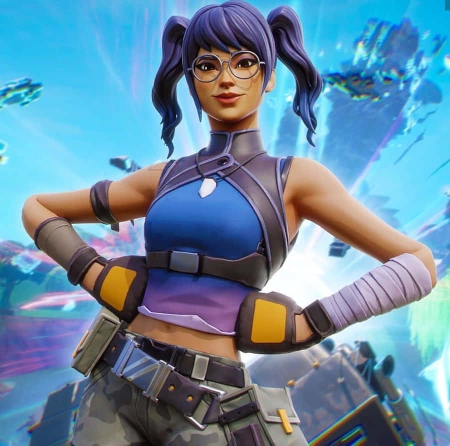 Cute Crystal Skin Fortnite Wallpaper