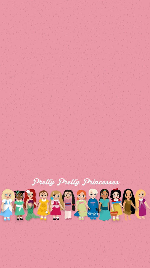 Cute Disney Princesses Wallpaper