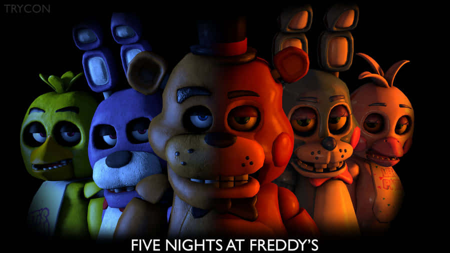 Cute Fnaf Sprite Dusk Wallpaper