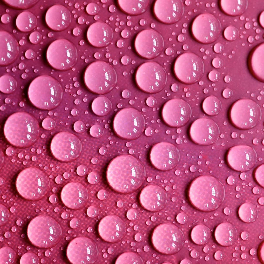 Cute Girly Water Droplets Wallpaper