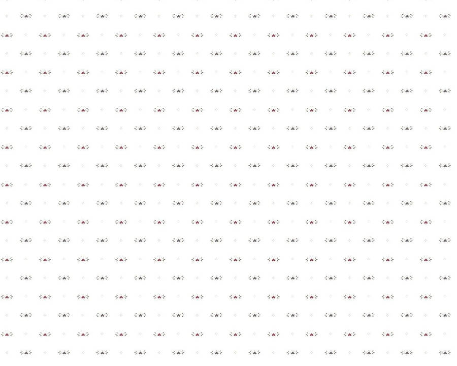 Cute Graphic Pattern On White Screen Wallpaper