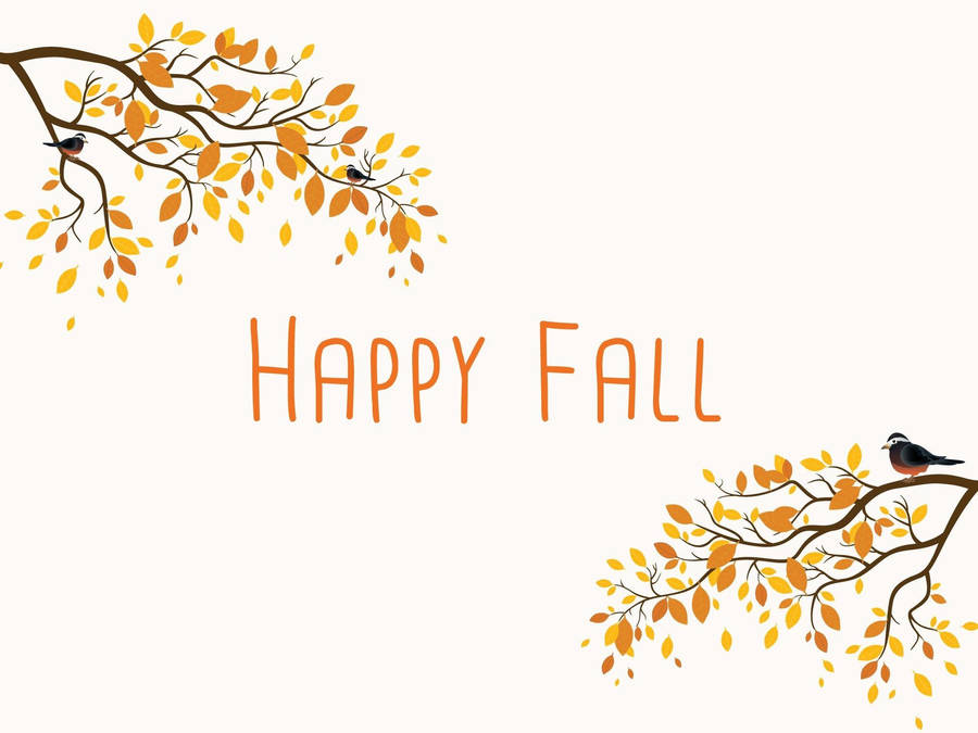 Cute Happy Fall Wallpaper