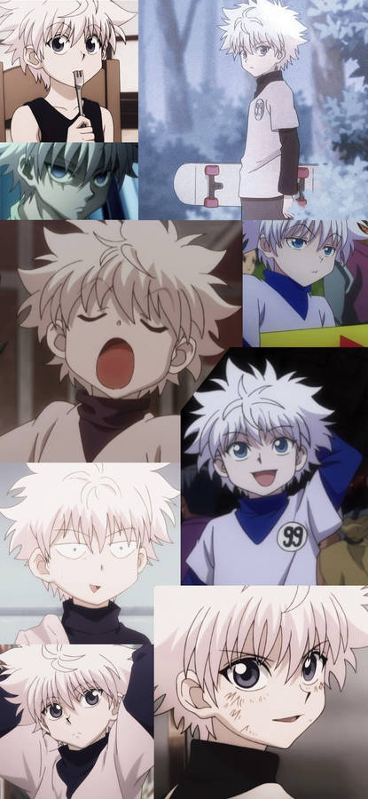 Cute Hunter X Hunter Killua Pfp Anime Collage Wallpaper