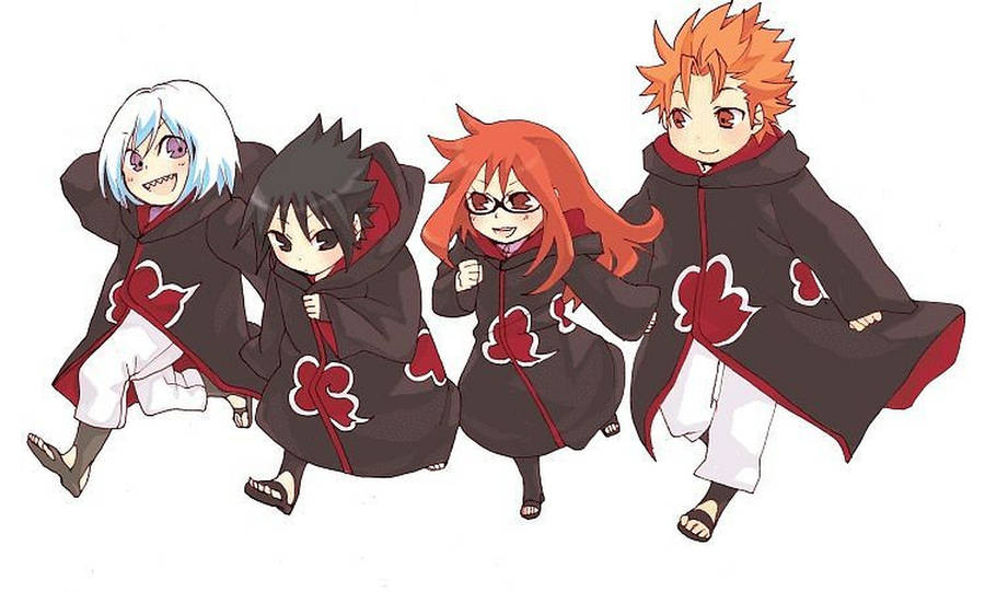 Cute Jugo With Team Taka Wallpaper