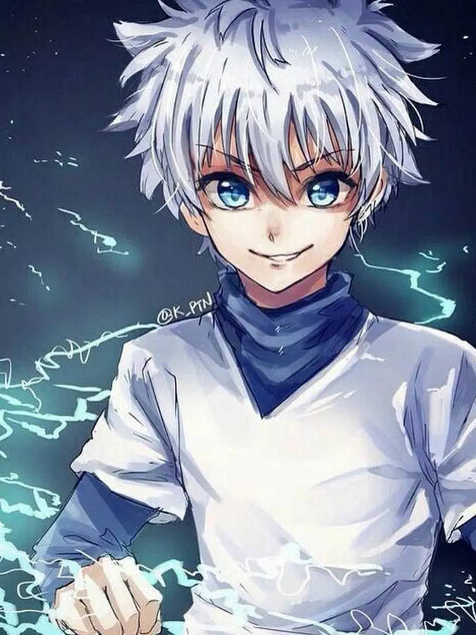 Cute Killua Anime Character Wallpaper