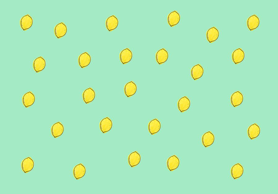 Cute Lemon Cartoon Wallpaper