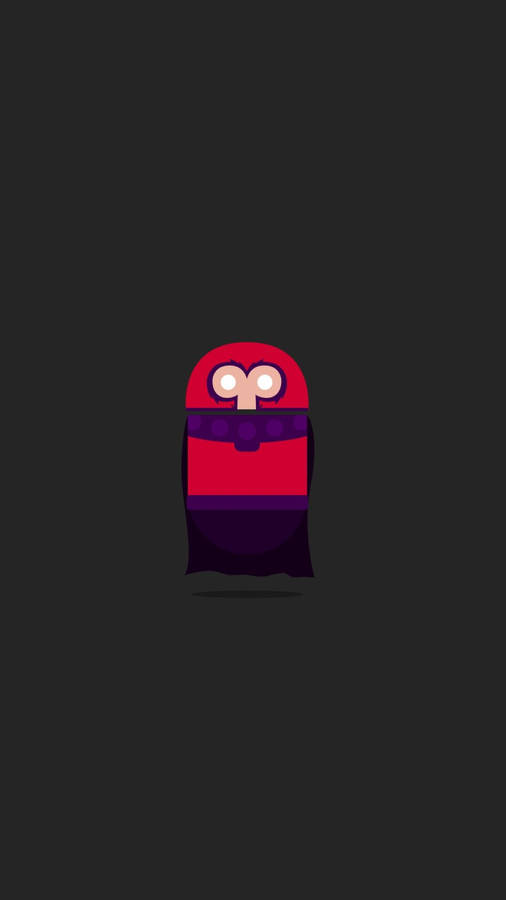 Cute Magneto Cartoon Wallpaper