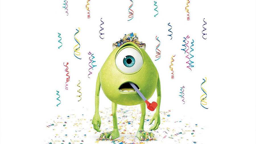 Cute Monster Mike Wazowski Wallpaper