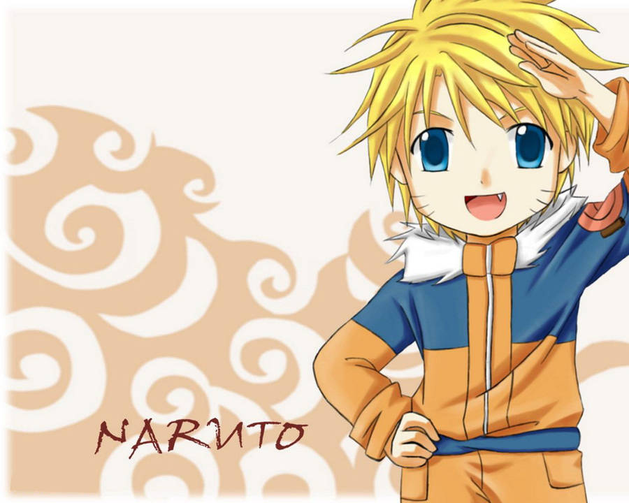 Cute Naruto Cartoon Poster Wallpaper