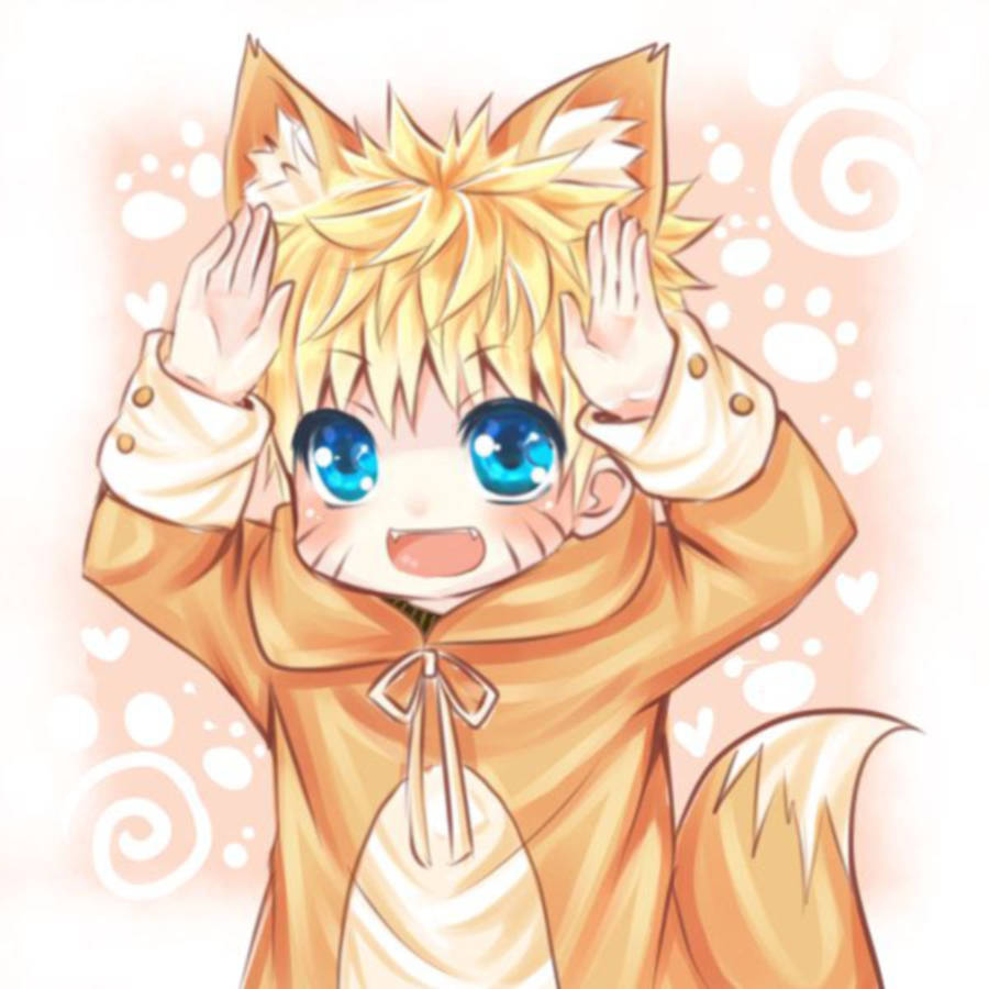 Cute Naruto Fox Chibi Wallpaper