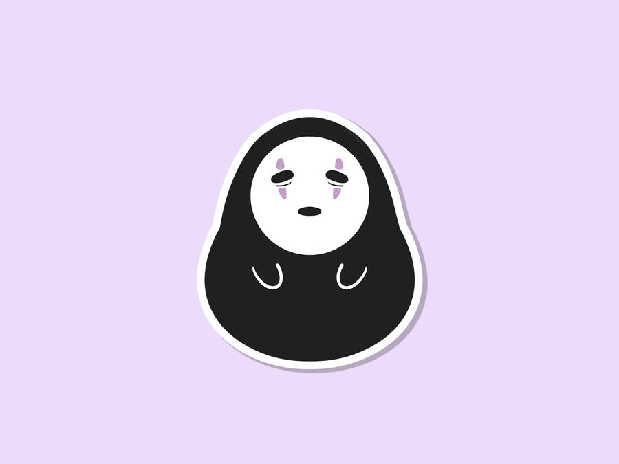 Cute No-face Pin Wallpaper