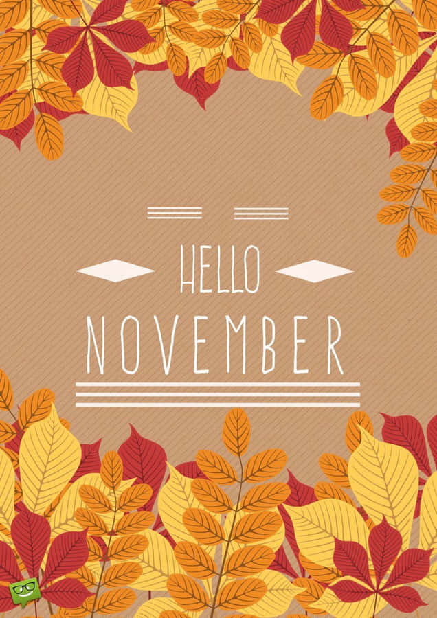 Cute November Autumn Season Wallpaper