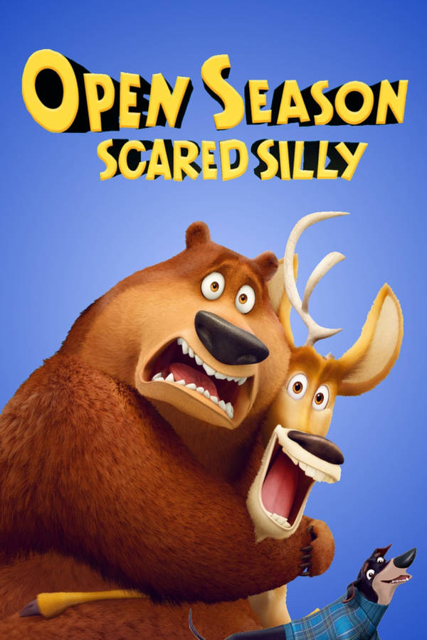 Cute Open Season Scared Silly Poster Wallpaper