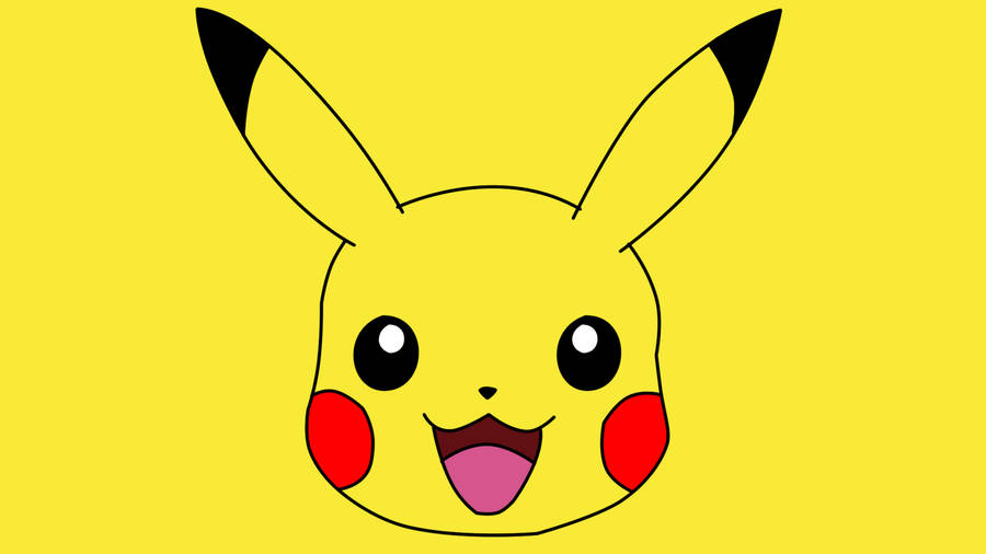 Cute Pikachu Smiling Wallpaper