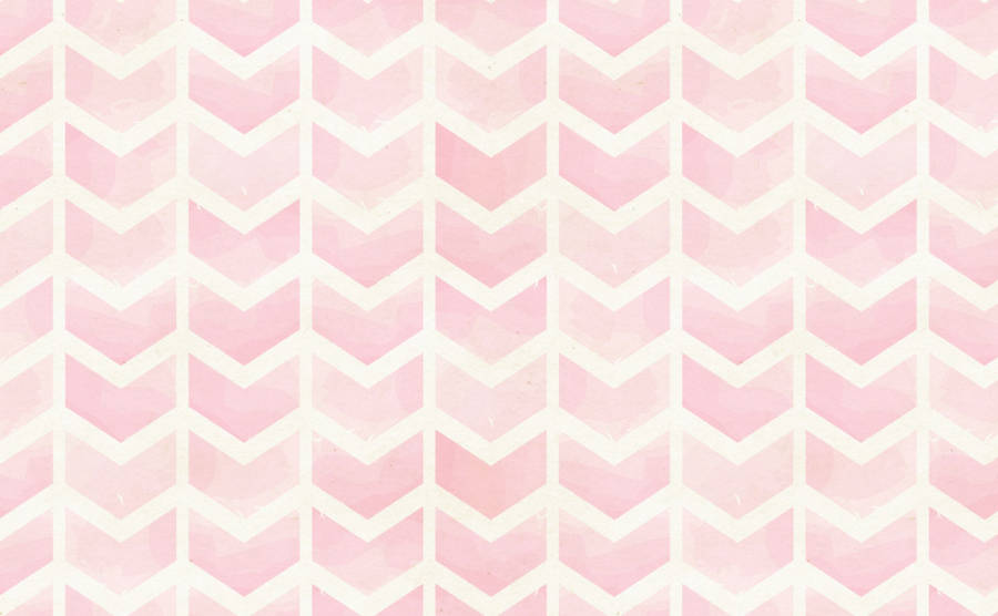 Cute Pink Pattern Chevron Wallpaper