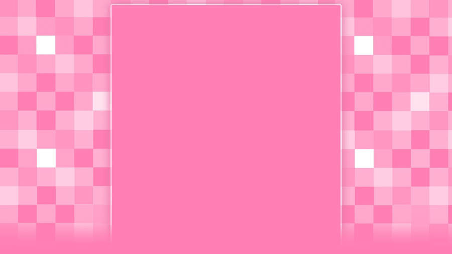 Cute Pink Squares Wallpaper