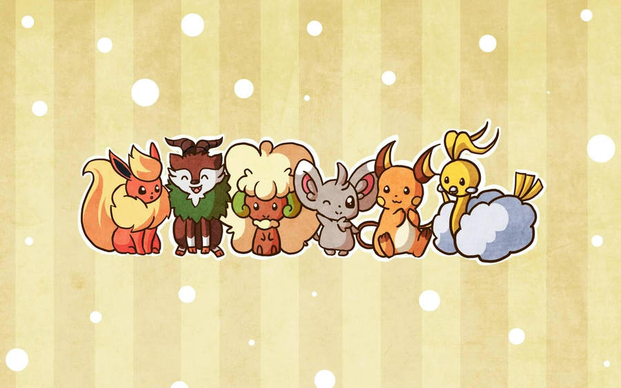 Cute Pokemon Art Wallpaper