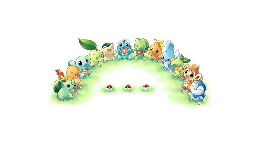 Cute Pokemon Friends Wallpaper