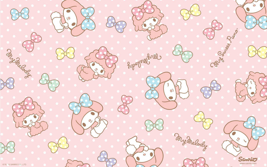 Cute Sanrio Plush Toy Wallpaper