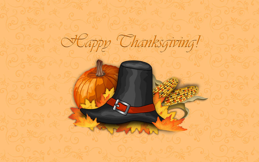 Cute Thanksgiving Elf Shoe Wallpaper