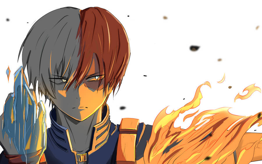 Cute Todoroki Anime Wallpaper