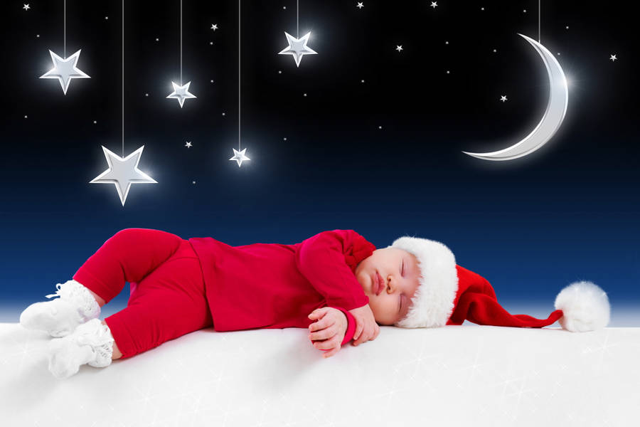 Cute Winter Baby Wallpaper