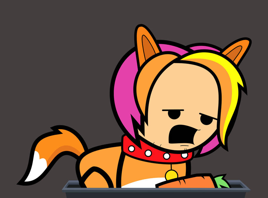 Cyanide And Happiness Pyrofox Wallpaper