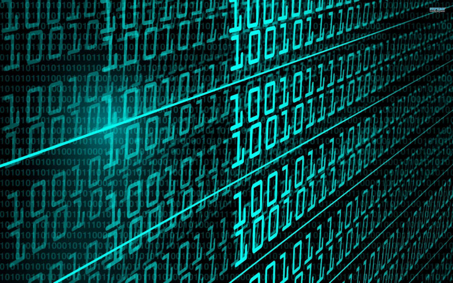 Cyber Codes Binary Wallpaper
