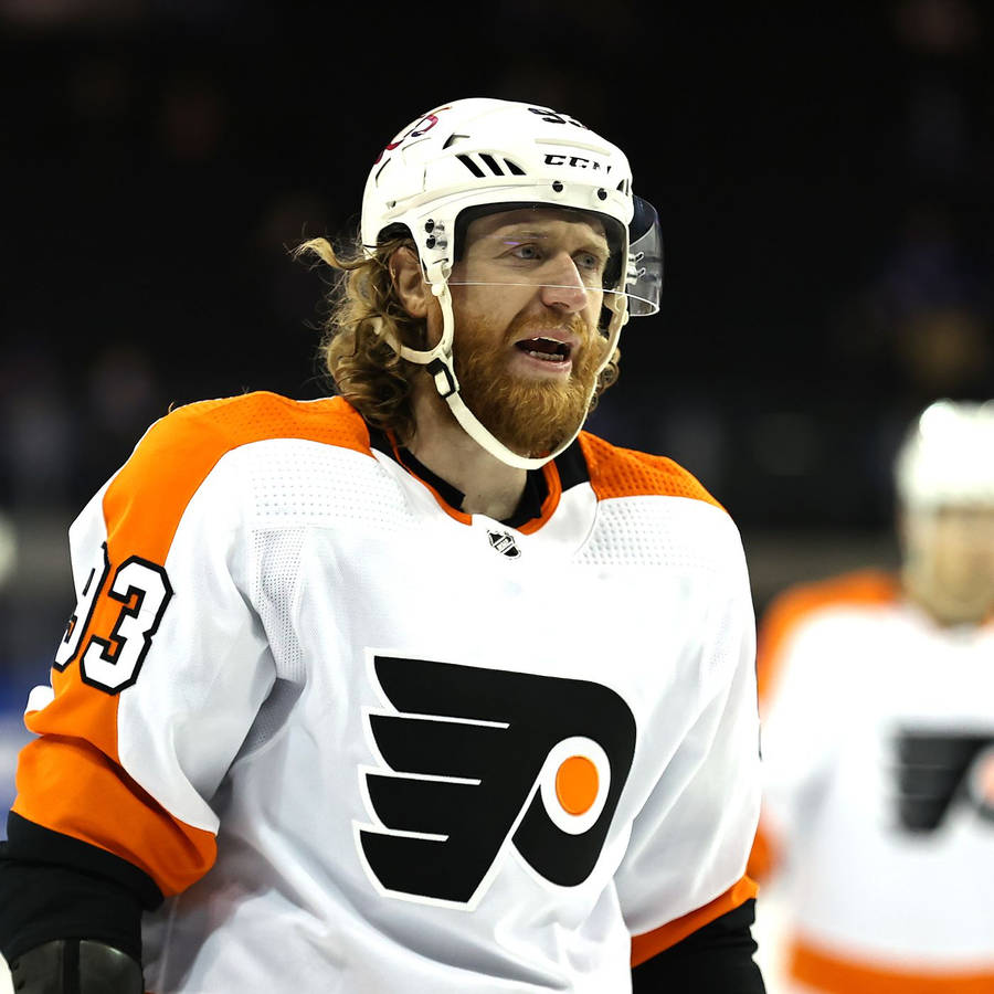 Czech Professional Ice Hockey Player Jakub Voracek Philadelphia Flyers Wallpaper