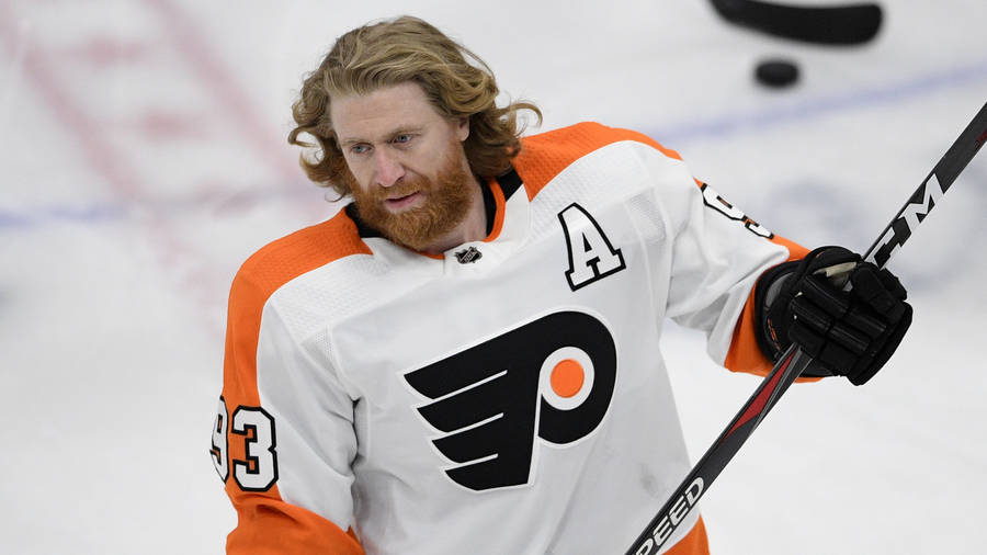 Czech Professional Ice Hockey Right Winger Jakub Voracek Philadelphia Flyers Wallpaper