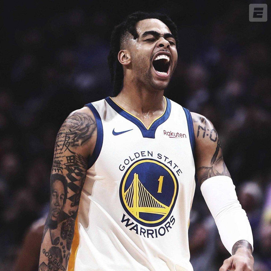 D'angelo Russell Golden State Warriors Wallpaper