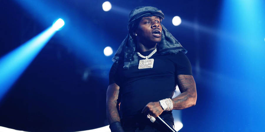 Dababy Performs At Bet 2019 Concert Wallpaper