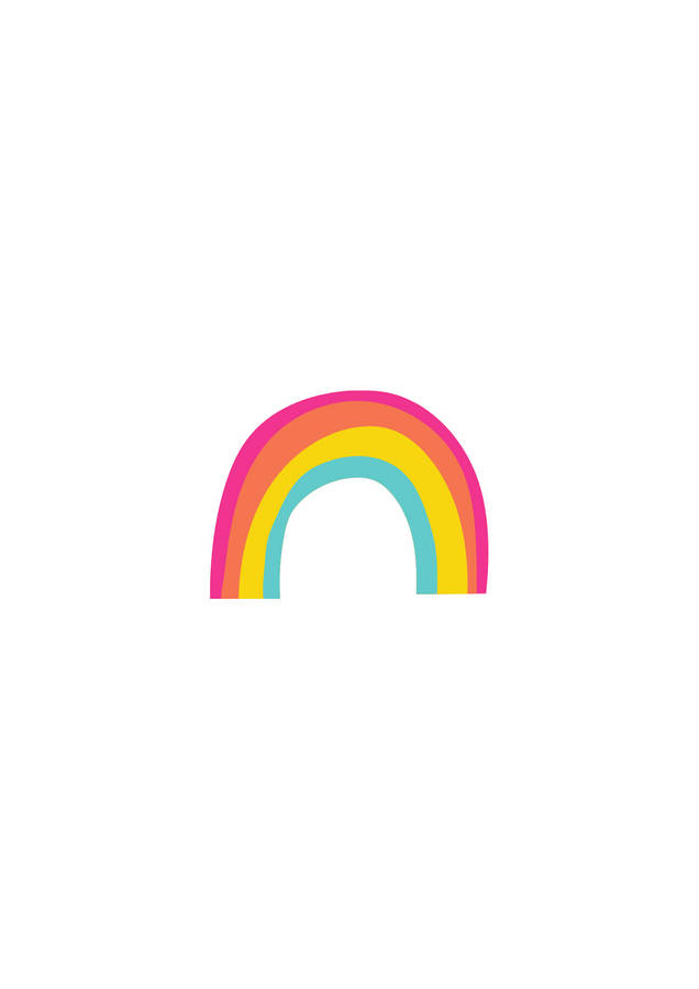 Dainty Lgbt Rainbow Wallpaper